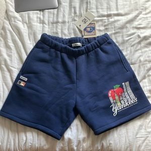 BNWT Madhappy Yankees Fleece Sweat Shorts